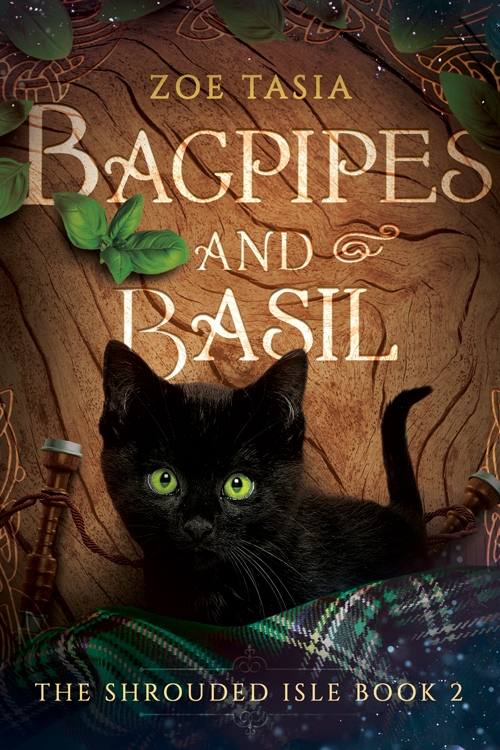 Bagpipes and Basil (The Shrouded Isle Book 2)