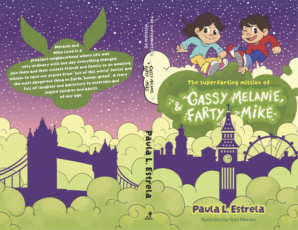 The superfarting mission of Gassy Melanie & Farty Mike