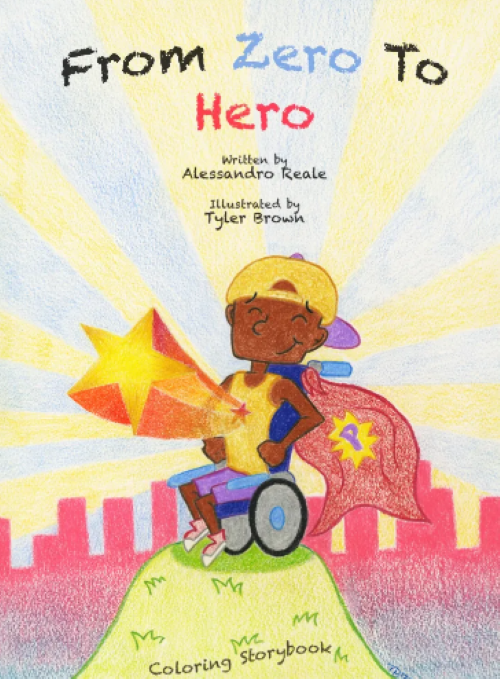 From Zero to Hero: Children's Coloring Storybook