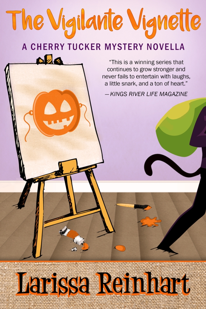 THE VIGILANTE VIGNETTE, A Southern Humorous Mystery Halloween Novella (A Cherry Tucker Mystery book five)