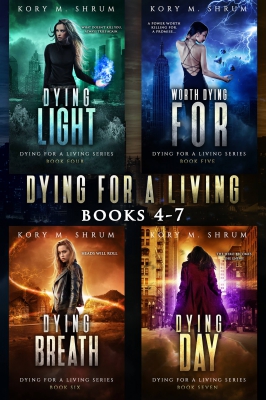 Dying for a Living Boxset Vol 2: Books 4-7 of Dying for a Living Series