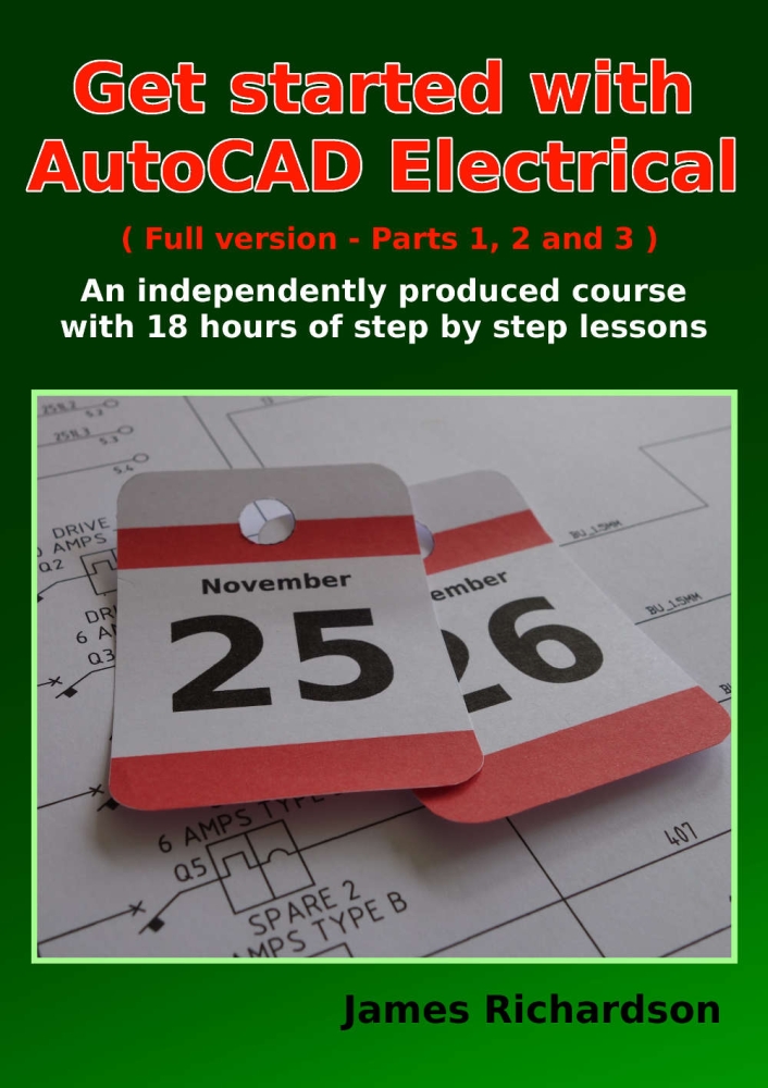 Get started with AutoCAD Electrical (Full version - Parts 1, 2 and 3)